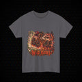 Taking of Persephone chariot graphic Wild Hades Gildan 5000 tee, alternate view 5