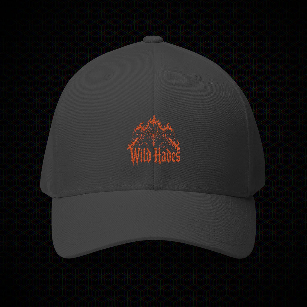 Wild Hades hat with embroidered Cerberus logo, view 2
