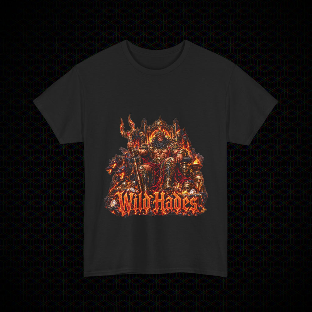Treasure of the Underworld graphic Wild Hades Gildan 5000 tee, alternate view 3