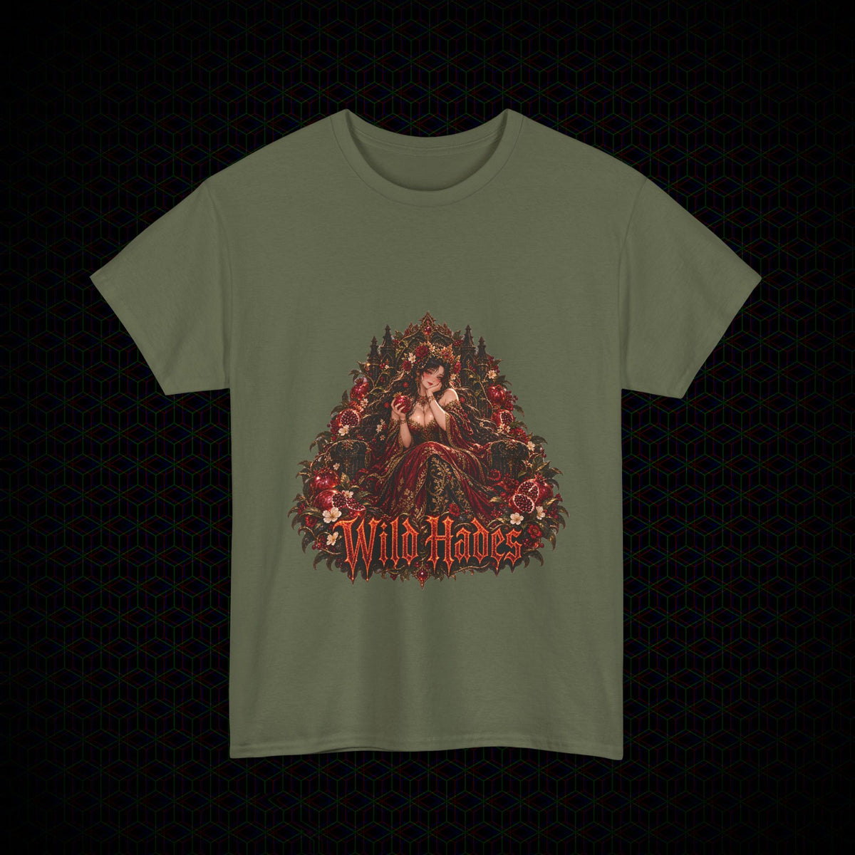 So Worth It graphic Wild Hades Gildan 5000 tee, alternate view 5