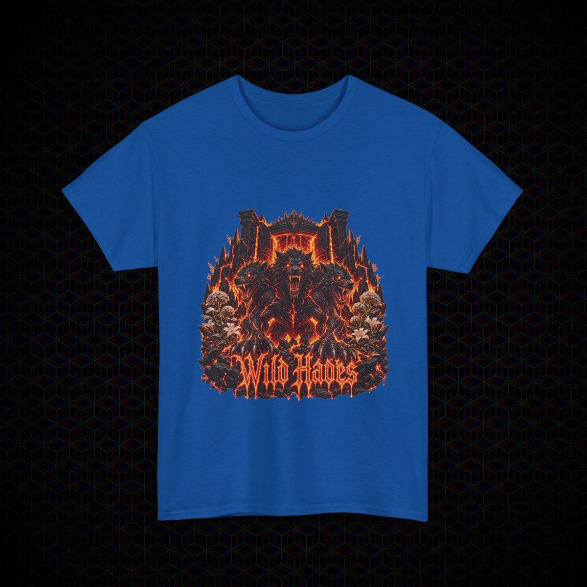 You Shall Not Pass graphic Wild Hades Gildan 5000 tee, alternate view 6
