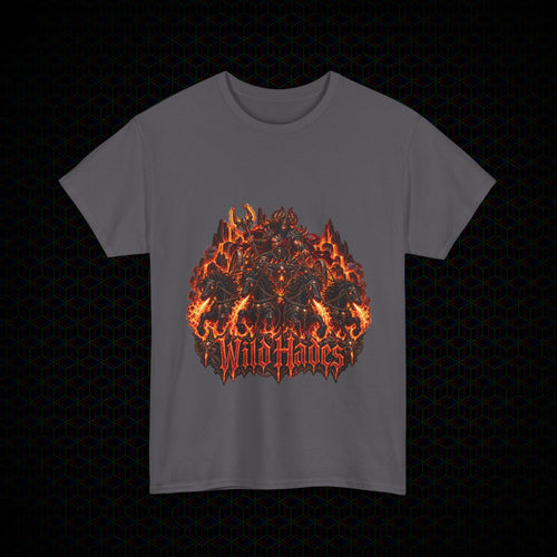 Ember Reins graphic Wild Hades Gildan 5000 tee, alternate view 5