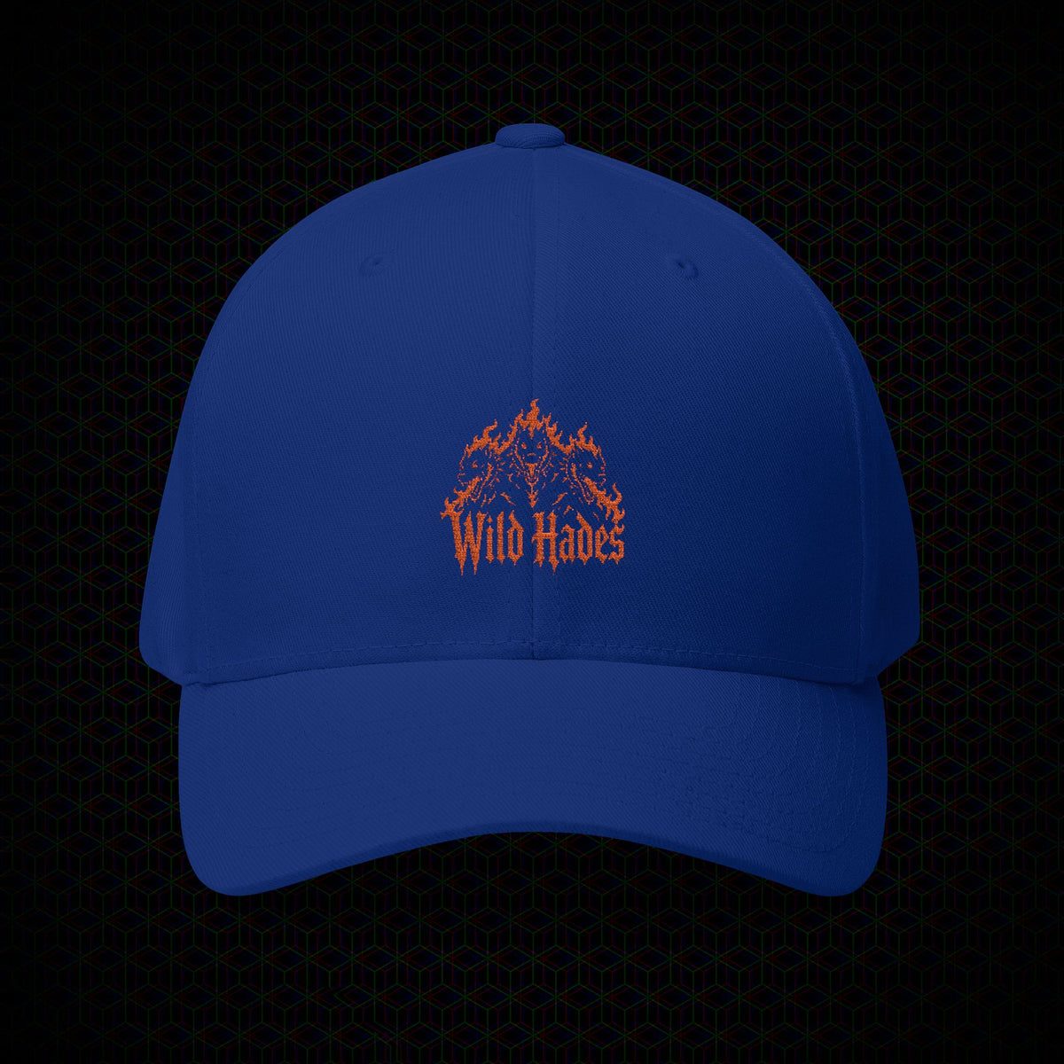 Wild Hades hat with embroidered Cerberus logo, view 5