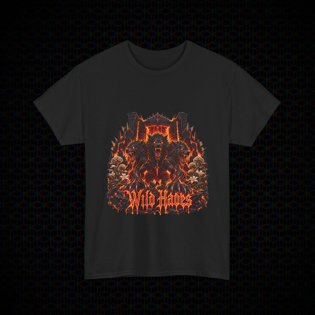 You Shall Not Pass graphic Wild Hades heavy cotton tee, front view