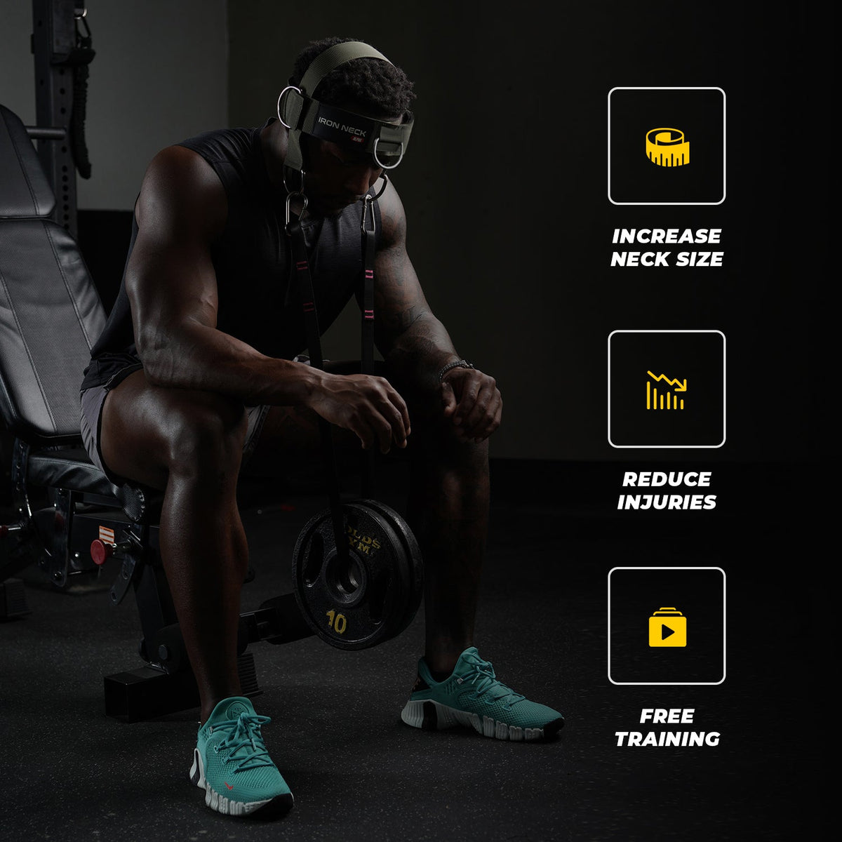 Iron Neck Alpha Harness neck training harness, product photo 2