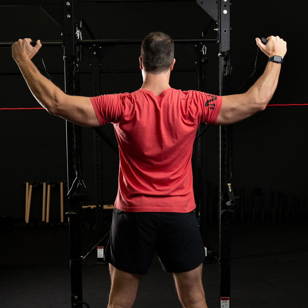 Iron Neck shoulder resistance bands, set of 6, product photo 3